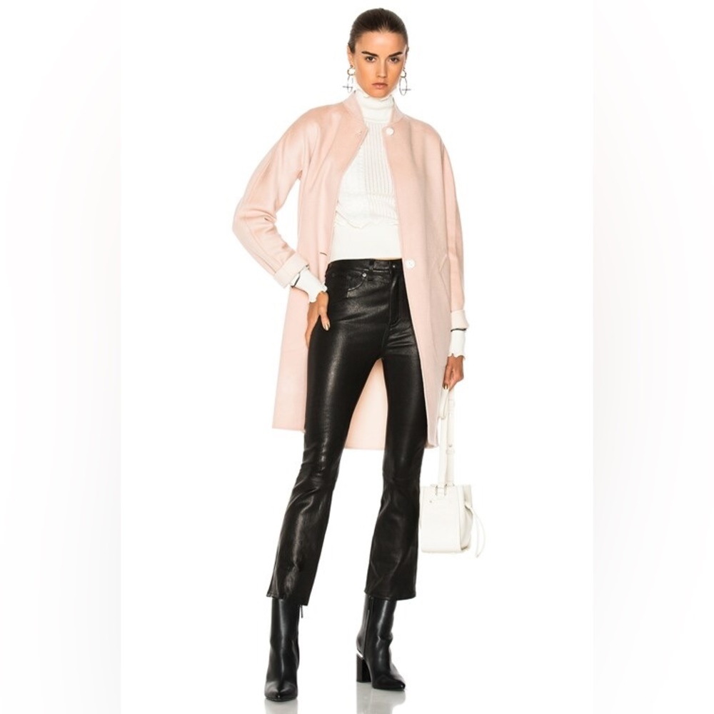 🔥🔥🔥NEW Rag & Bone Darwin Reversible Wool Cashmere Blended Coat Jacket - Picture 2 of 15